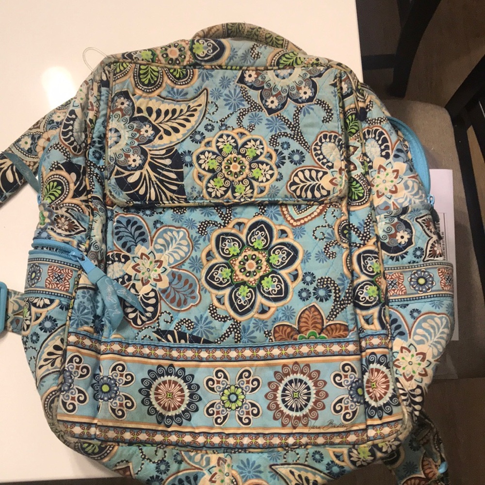 Vera Bradley Backpack 18” long x 14”x8”Depth